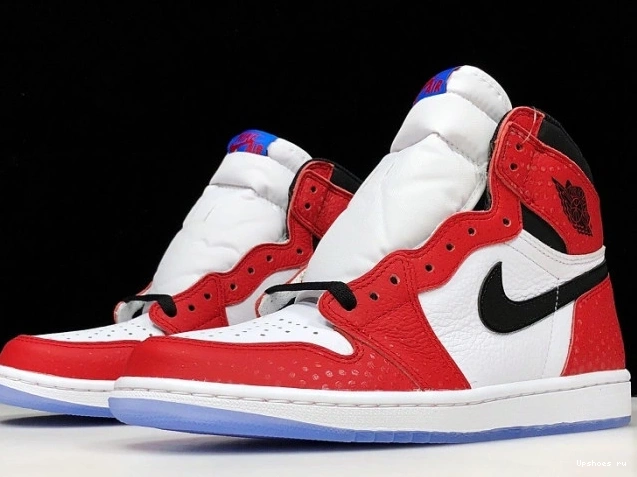 1 OG (Toddler) Jordan HIGH 'Spiderman' - Retro AQ2665-602 0504